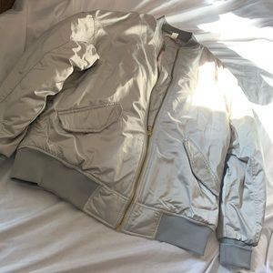 Puffy Bomber Jacket